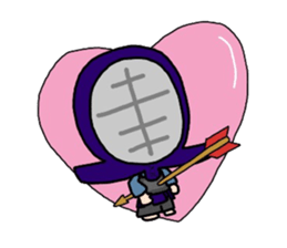 Kendo Boy 2 sticker #6999513