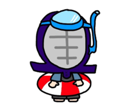 Kendo Boy 2 sticker #6999524
