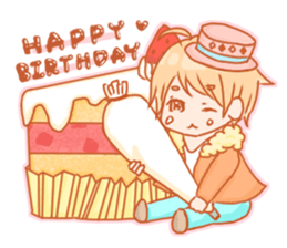 Energetic boy 1000%vitality! sticker #6999846