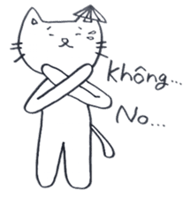 Cat life (Japanese - Vietnamese) sticker #6999930