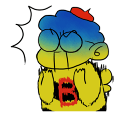Daily life of BenBen bee sticker #7000091