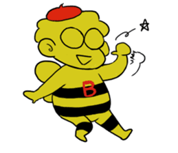 Daily life of BenBen bee sticker #7000111