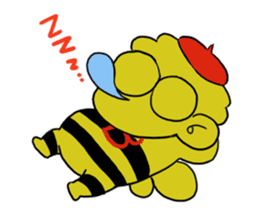 Daily life of BenBen bee sticker #7000118