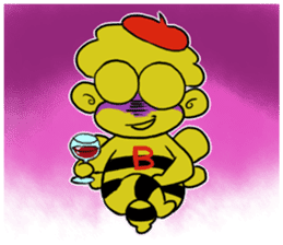 Daily life of BenBen bee sticker #7000123