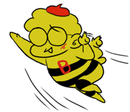 Daily life of BenBen bee sticker #7000126