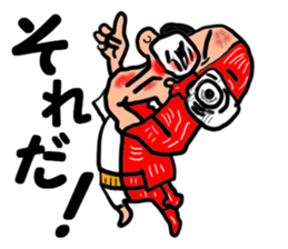 The great kunst-lijk and midlle-aged man sticker #7000775