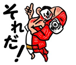 The great kunst-lijk and midlle-aged man sticker #7000775