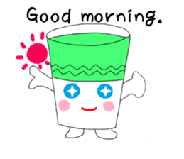 Smoothies English version sticker #7001640