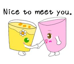 Smoothies English version sticker #7001642