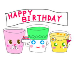 Smoothies English version sticker #7001647