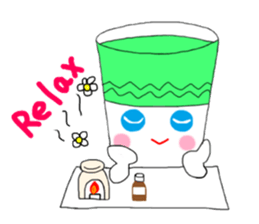 Smoothies English version sticker #7001650