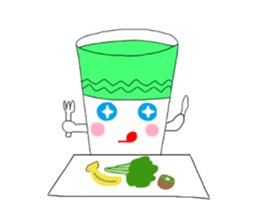 Smoothies English version sticker #7001658