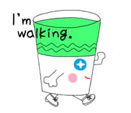 Smoothies English version sticker #7001662