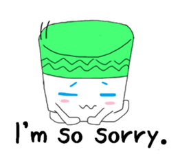 Smoothies English version sticker #7001669