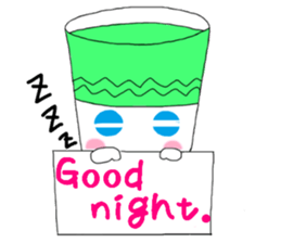 Smoothies English version sticker #7001678