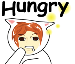 cartoon little mascot sticker #7002093