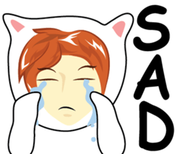 cartoon little mascot sticker #7002094