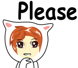 cartoon little mascot sticker #7002101