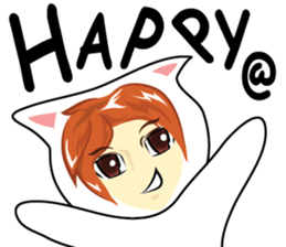 cartoon little mascot sticker #7002102