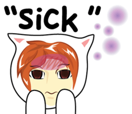 cartoon little mascot sticker #7002103