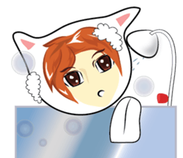 cartoon little mascot sticker #7002105