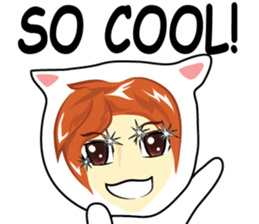 cartoon little mascot sticker #7002107