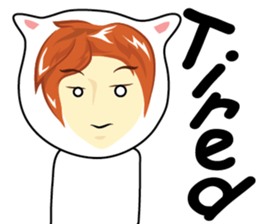 cartoon little mascot sticker #7002119