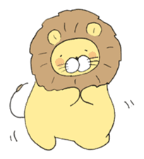 soft lion sticker #7002127