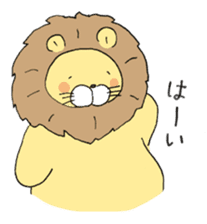 soft lion sticker #7002154
