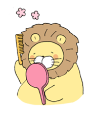 soft lion sticker #7002159