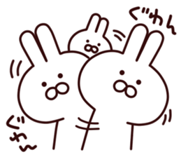 hachikuti usagi sticker #7002269