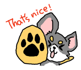 Chihuahua's Sticker ENGLISH VERSION sticker #7003084