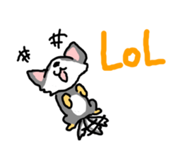 Chihuahua's Sticker ENGLISH VERSION sticker #7003110