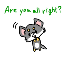 Chihuahua's Sticker ENGLISH VERSION sticker #7003112