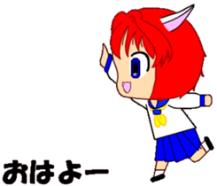 nekomimi Girl mimi sticker #7003280