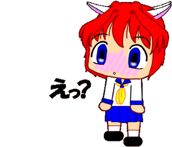 nekomimi Girl mimi sticker #7003285