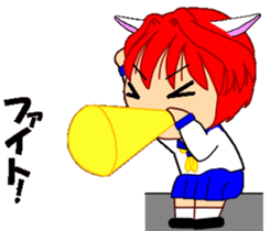 nekomimi Girl mimi sticker #7003287