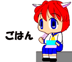 nekomimi Girl mimi sticker #7003290