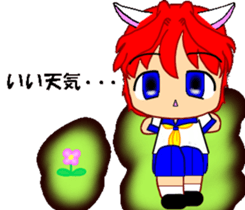 nekomimi Girl mimi sticker #7003308