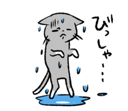 Cat in Yamaguchi 2 sticker #7003420