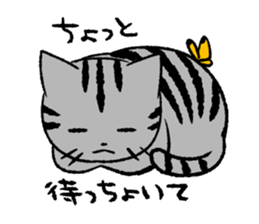 Cat in Yamaguchi 2 sticker #7003435