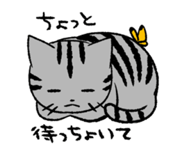 Cat in Yamaguchi 2 sticker #7003435