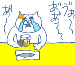 Pleased cats 2 sticker #7004108