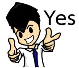 Mr. Yen - Talkative 1 (En) sticker #7004209