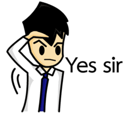 Mr. Yen - Talkative 1 (En) sticker #7004223