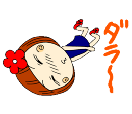 Castor bean-chan 3 sticker #7004596