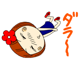 Castor bean-chan 3 sticker #7004596