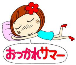 Castor bean-chan 3 sticker #7004598