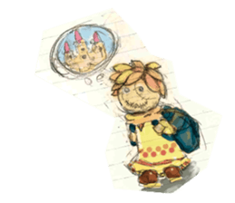 Doll traveler sticker #7004640