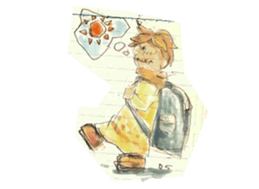 Doll traveler sticker #7004641